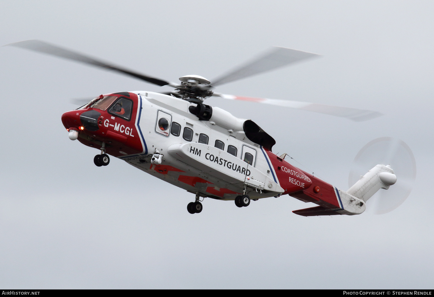 Aircraft Photo of G-MCGL | Sikorsky S-92A | HM Coastguard | AirHistory.net #140091