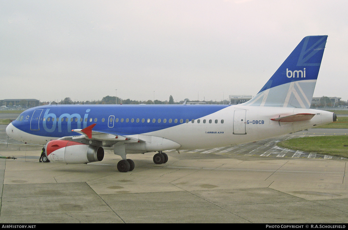 Aircraft Photo of G-DBCB | Airbus A319-131 | BMI - British Midland International | AirHistory.net #140109