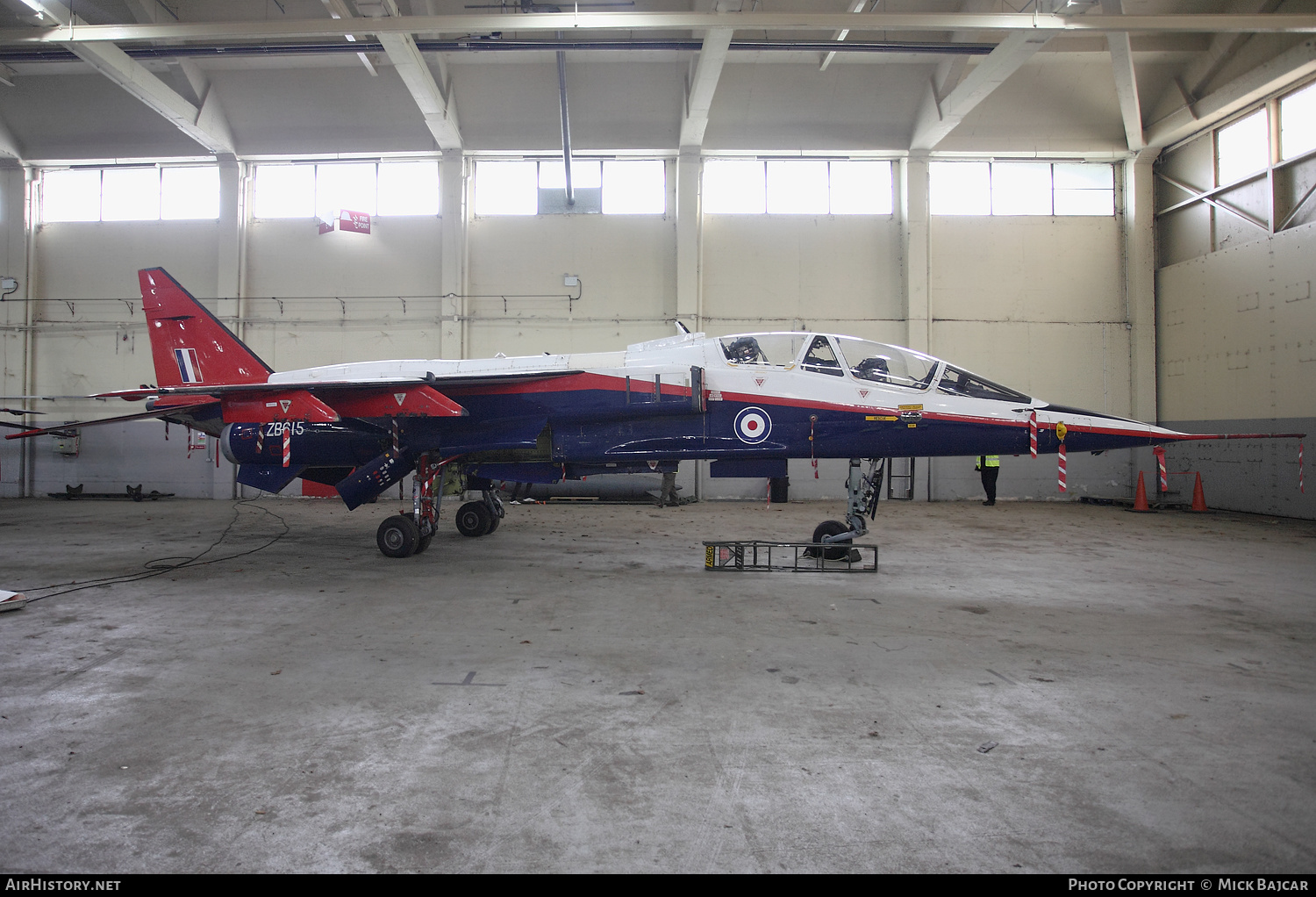 Aircraft Photo of ZB615 | Sepecat Jaguar T2A | UK - Air Force | AirHistory.net #140113