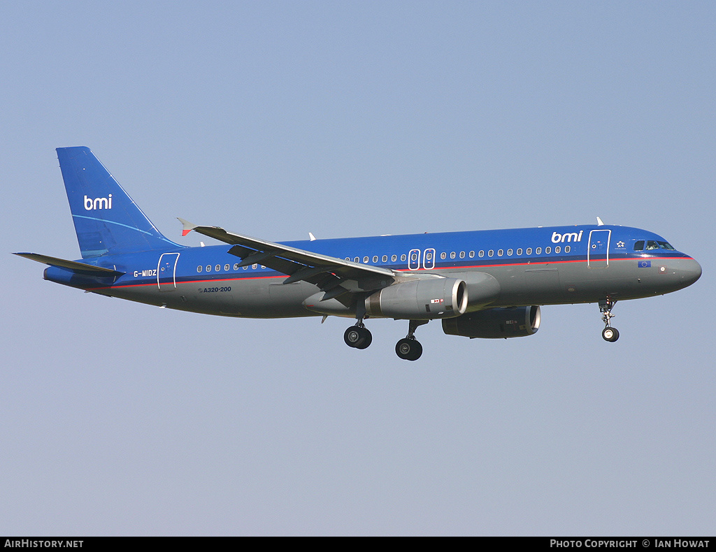 Aircraft Photo of G-MIDZ | Airbus A320-232 | BMI - British Midland International | AirHistory.net #140114