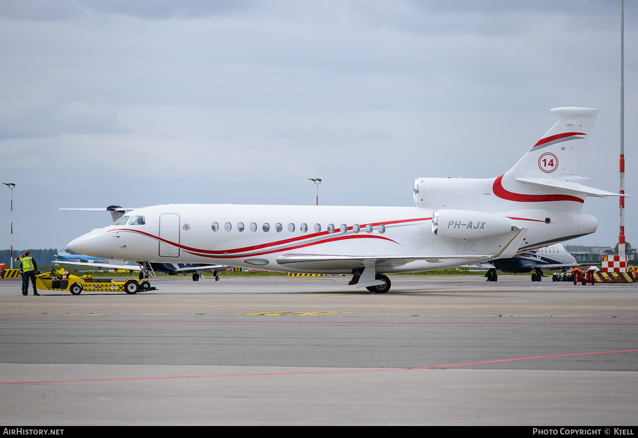 Aircraft Photo of PH-AJX | Dassault Falcon 7X | AirHistory.net #140119