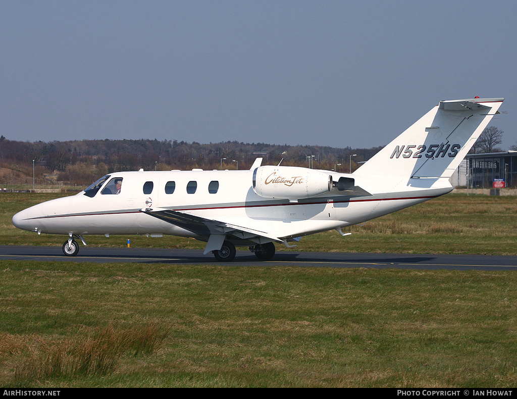 Aircraft Photo of N525HS | Cessna 525 CitationJet | AirHistory.net #140122