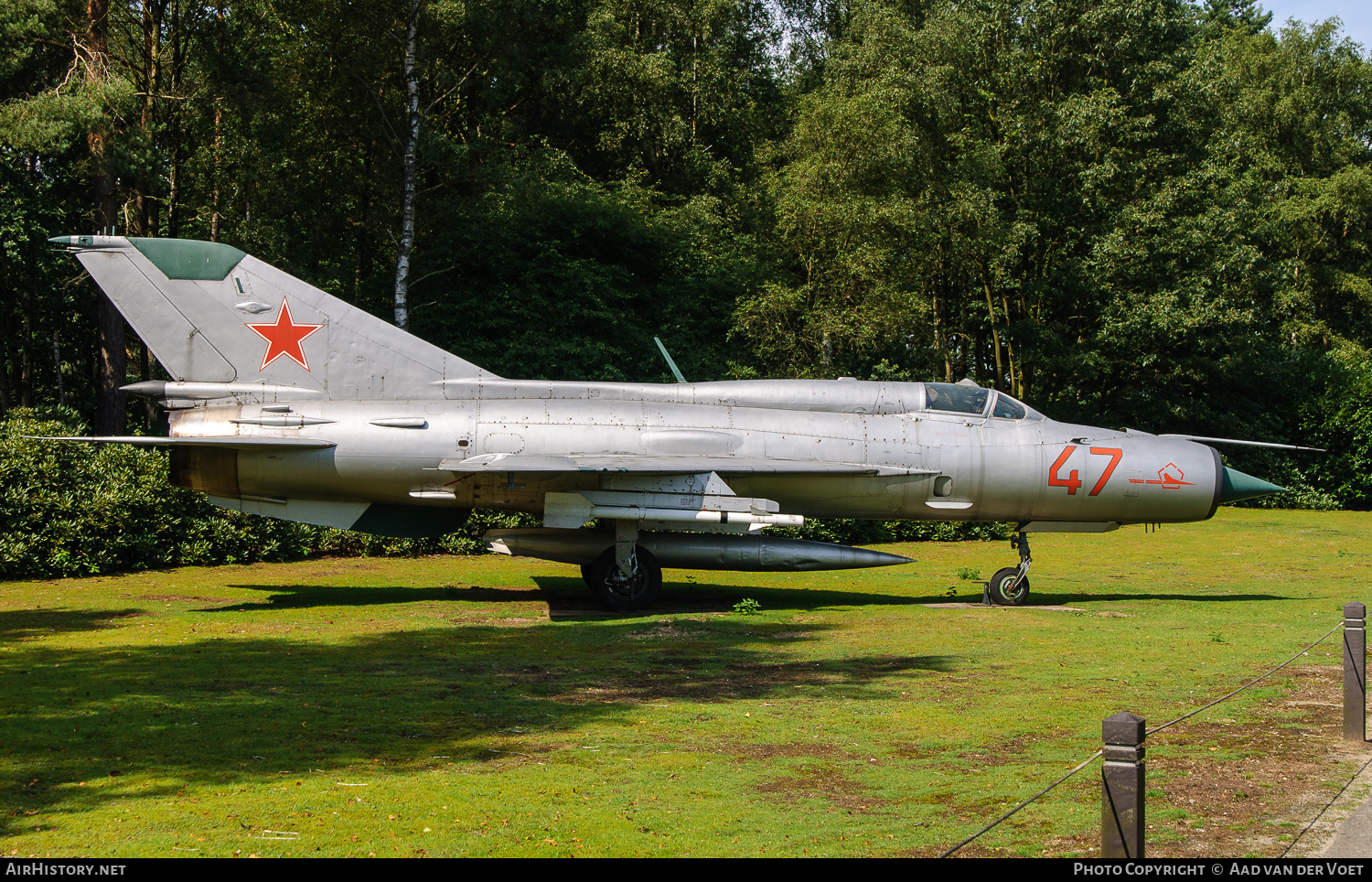 Aircraft Photo of 47 red | Mikoyan-Gurevich MiG-21PFM | Soviet Union - Air Force | AirHistory.net #140137