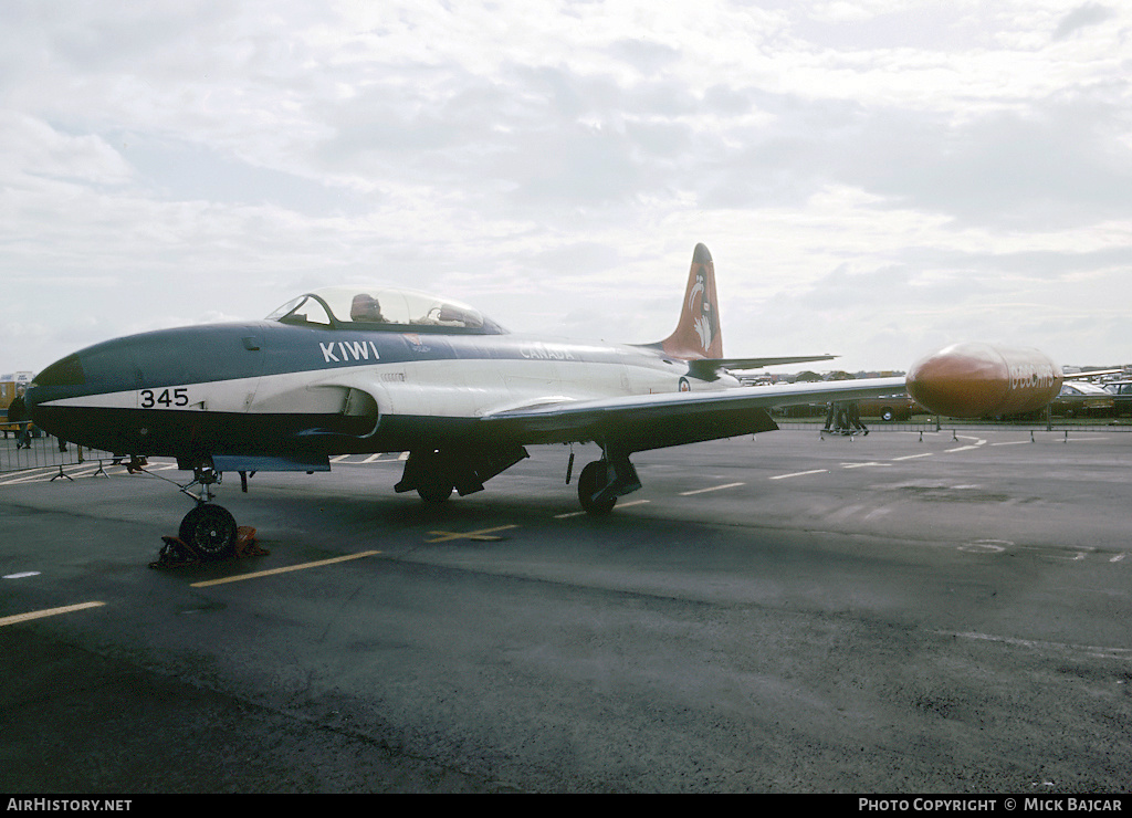 Aircraft Photo of 133345 | Canadair CT-133 Silver Star 3 | Canada - Air Force | AirHistory.net #140141