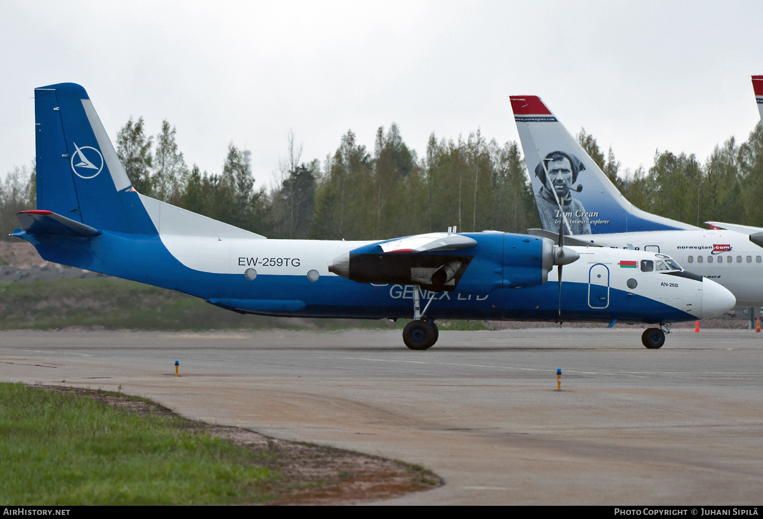 Aircraft Photo of EW-259TG | Antonov An-26B | Genex | AirHistory.net #140142