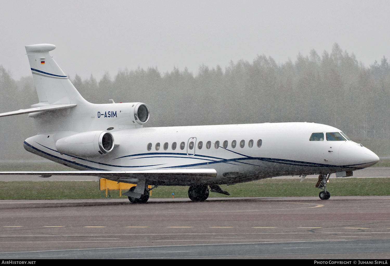 Aircraft Photo of D-ASIM | Dassault Falcon 7X | AirHistory.net #140143