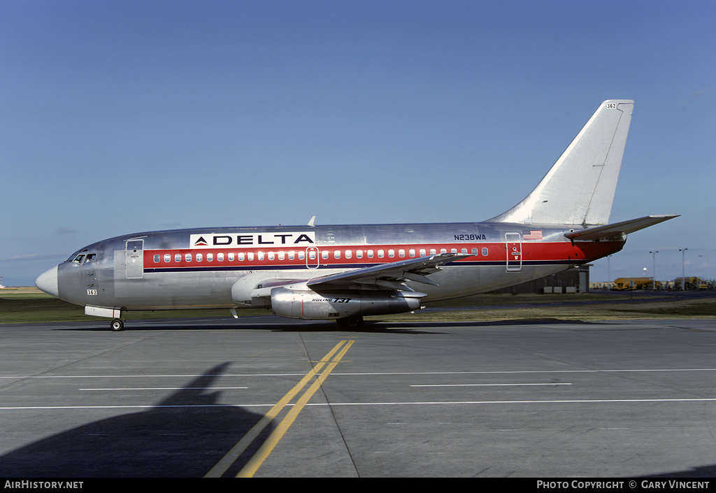 Aircraft Photo of N238WA | Boeing 737-247/Adv | Delta Air Lines | AirHistory.net #140148