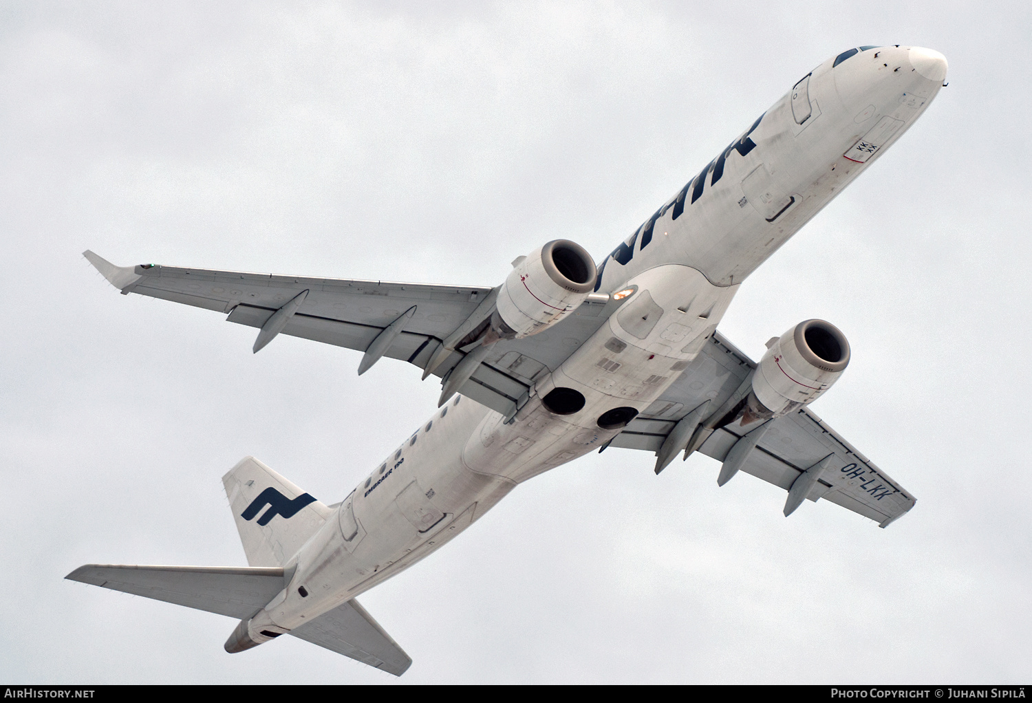 Aircraft Photo of OH-LKK | Embraer 190LR (ERJ-190-100LR) | Finnair | AirHistory.net #140150