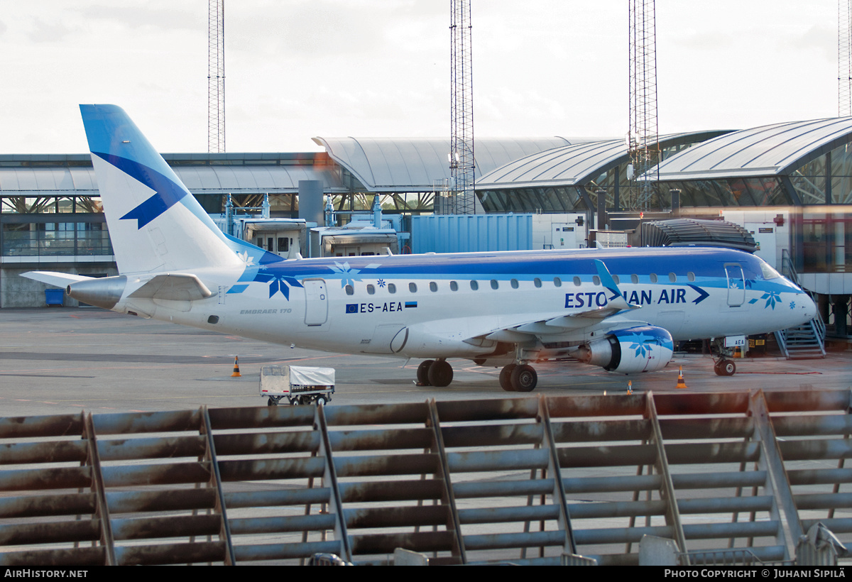 Aircraft Photo of ES-AEA | Embraer 170STD (ERJ-170-100STD) | Estonian Air | AirHistory.net #140153