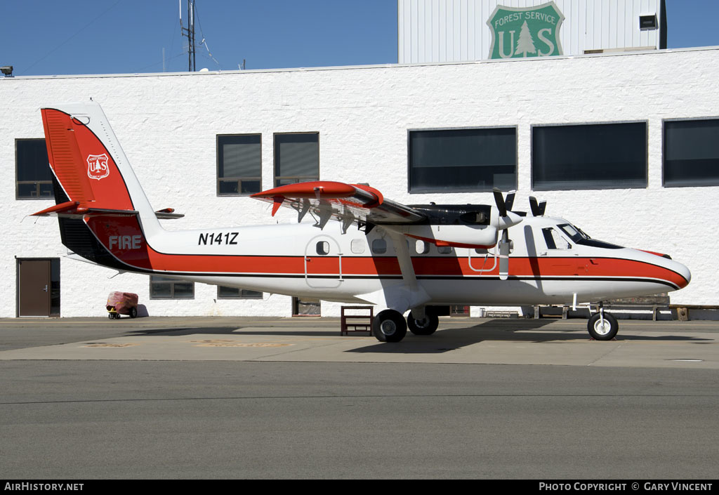 Aircraft Photo of N141Z | De Havilland Canada DHC-6-300 Twin Otter | US Forest Service - USFS | AirHistory.net #140156