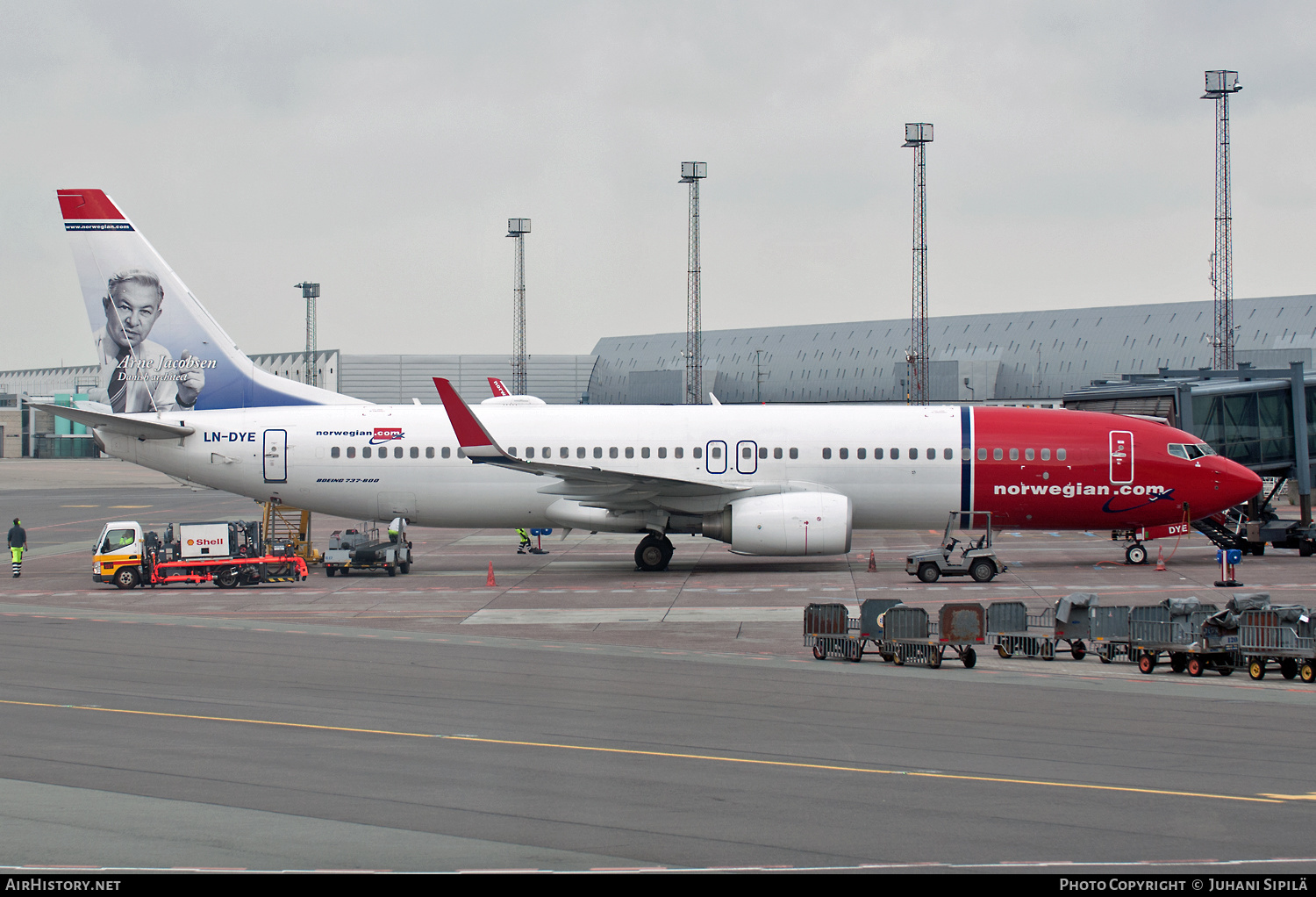 Aircraft Photo of LN-DYE | Boeing 737-8JP | Norwegian | AirHistory.net #140158