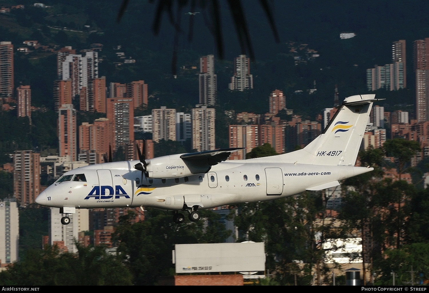 Aircraft Photo of HK-4917 | Dornier 328-120 | ADA - Aerolínea de Antioquia | AirHistory.net #140172