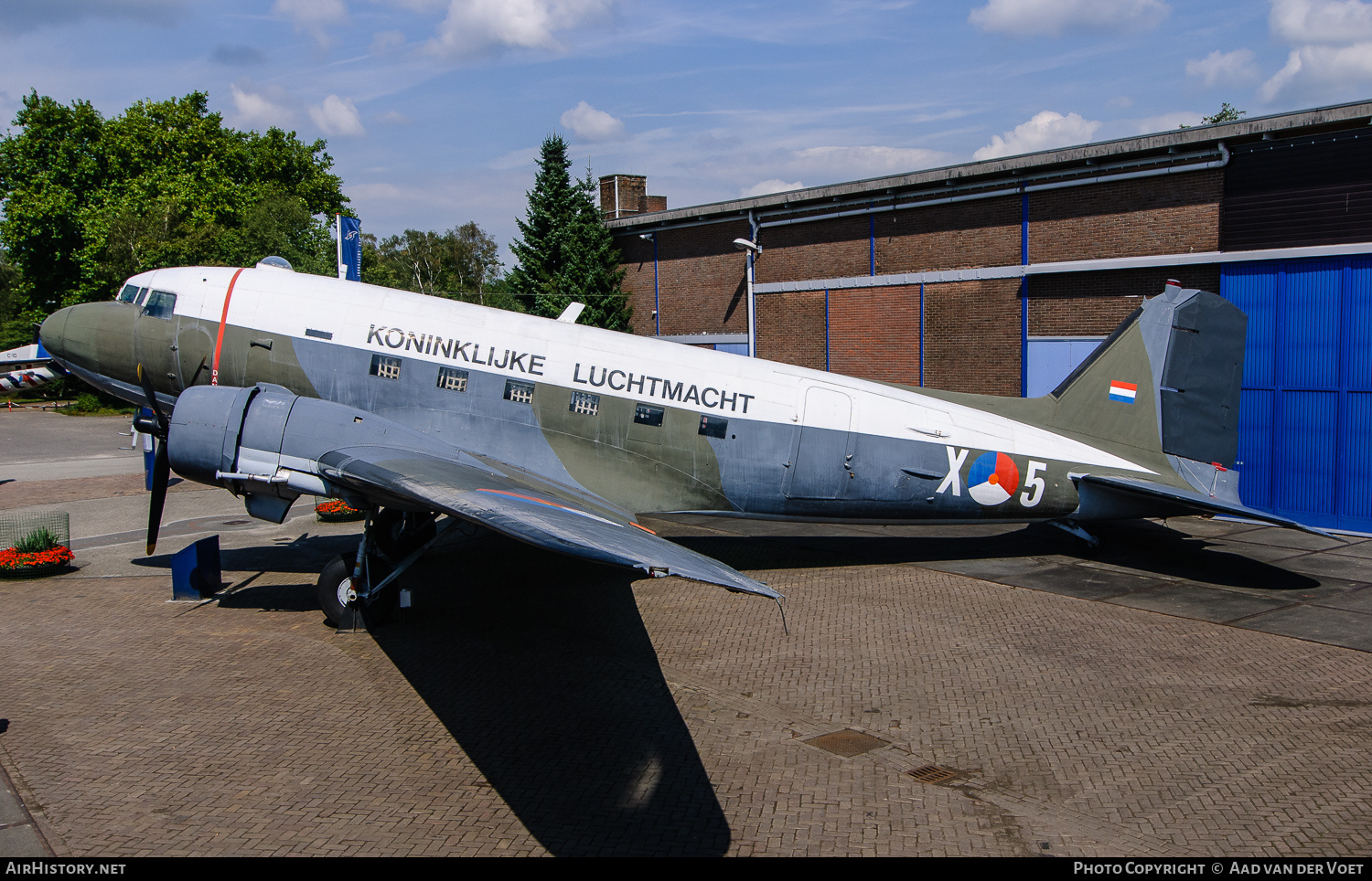 Aircraft Photo of X-5 | Douglas C-47A Skytrain | Netherlands - Air Force | AirHistory.net #140197