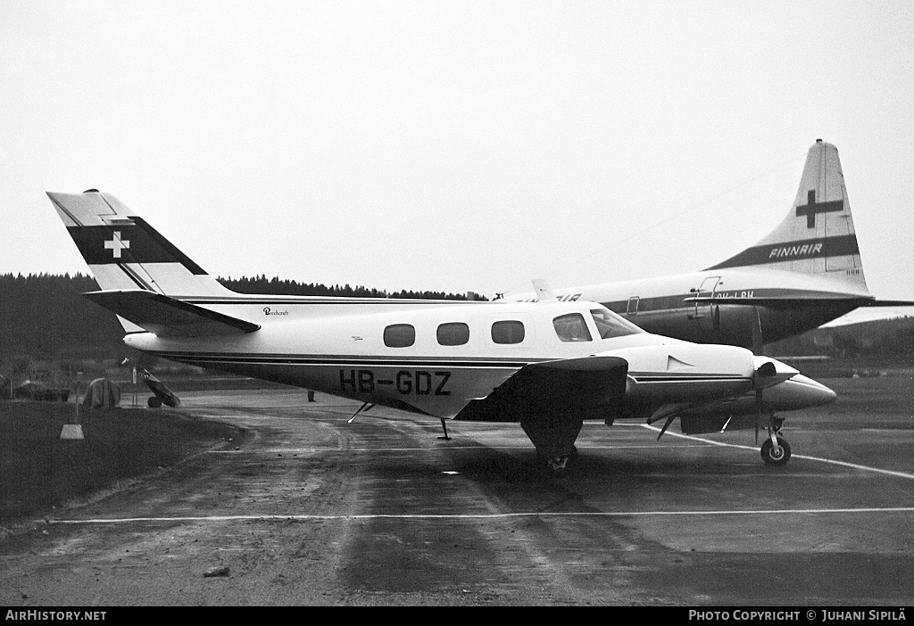 Aircraft Photo of HB-GDZ | Beech 60 Duke | AirHistory.net #140214