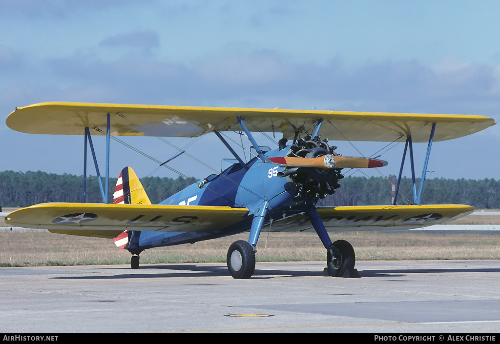 Aircraft Photo of N17695 | Boeing N2S-3 Kaydet (B75N1) | USA - Navy | AirHistory.net #140215