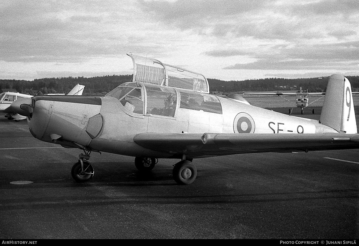 Aircraft Photo of SF-9 | Saab 91D Safir | Finland - Air Force | AirHistory.net #140216