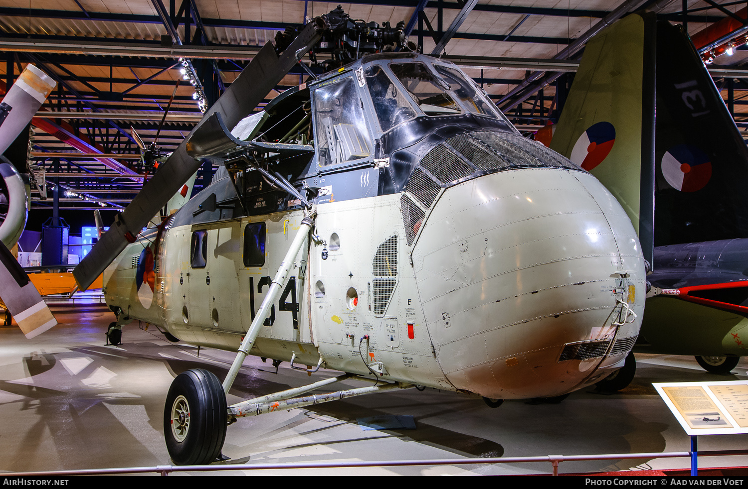 Aircraft Photo of 134 | Sikorsky UH-34J Seabat | Netherlands - Navy | AirHistory.net #140217