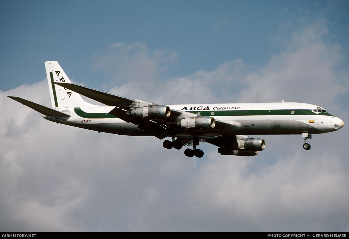 Aircraft Photo of HK-2587X | Douglas DC-8-51(F) | ARCA Colombia | AirHistory.net #140220