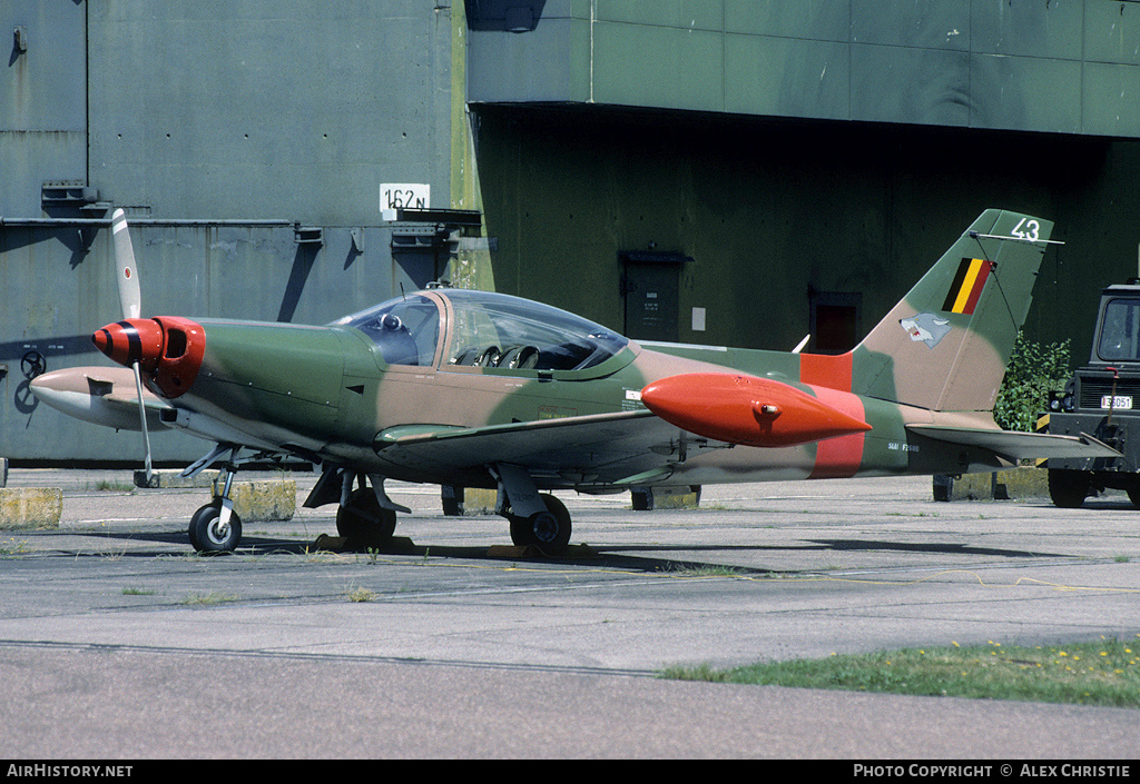 Aircraft Photo of ST-43 | SIAI-Marchetti SF-260D | Belgium - Air Force | AirHistory.net #140225