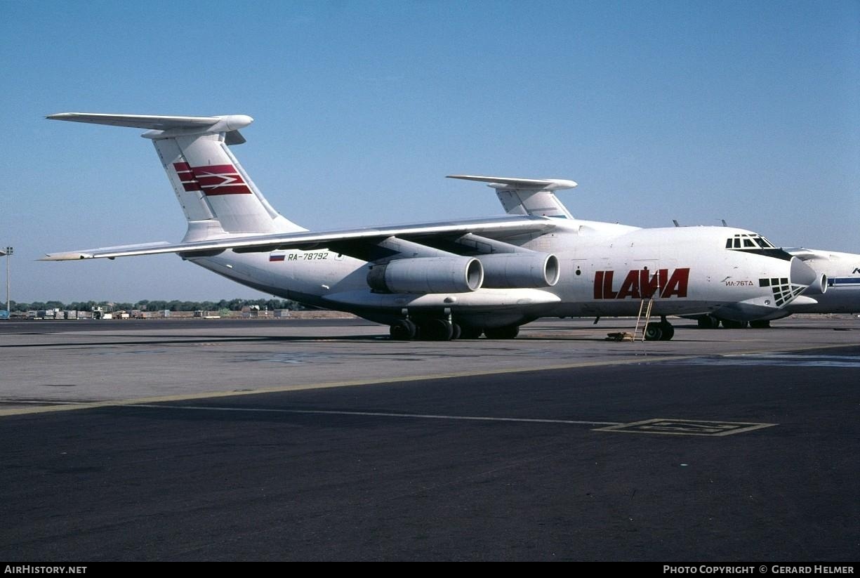 Aircraft Photo of RA-78792 | Ilyushin Il-76TD | Ilavia | AirHistory.net #140234