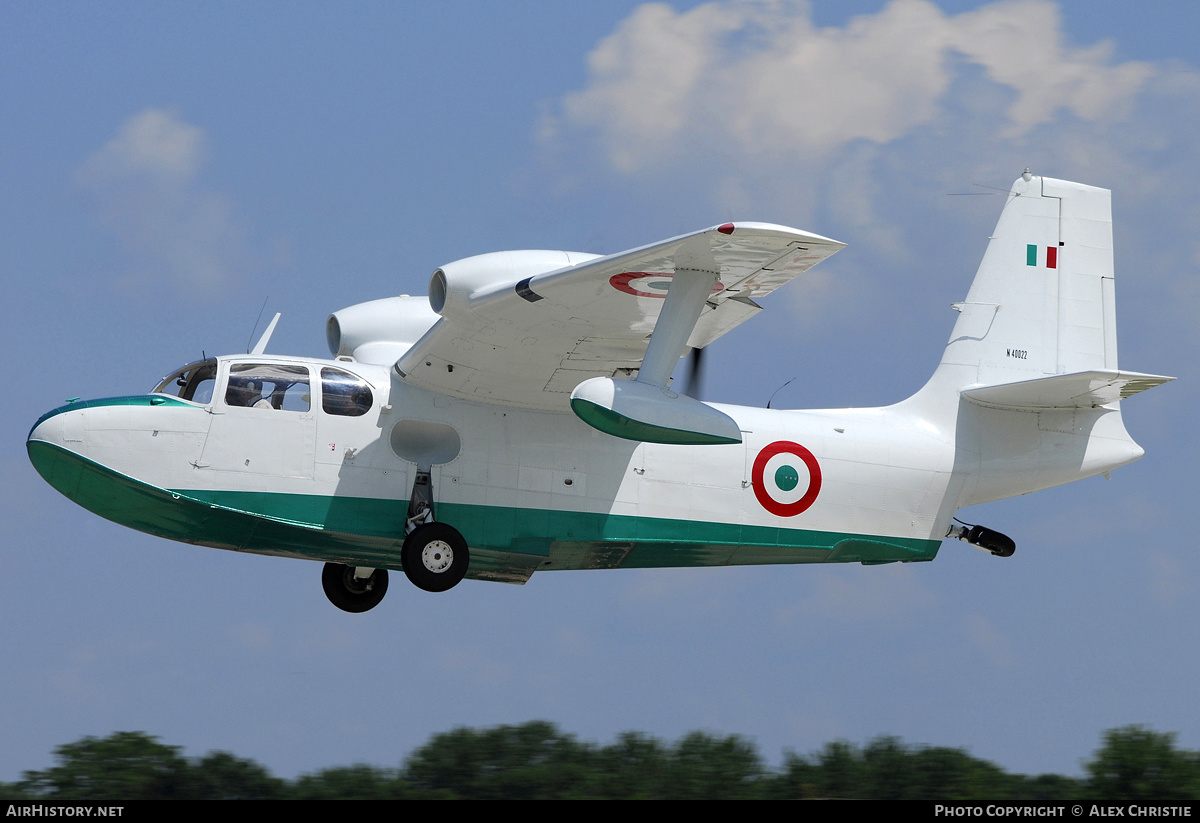 Aircraft Photo of N40022 | Piaggio P-136L-1 | Italy - Air Force | AirHistory.net #140236