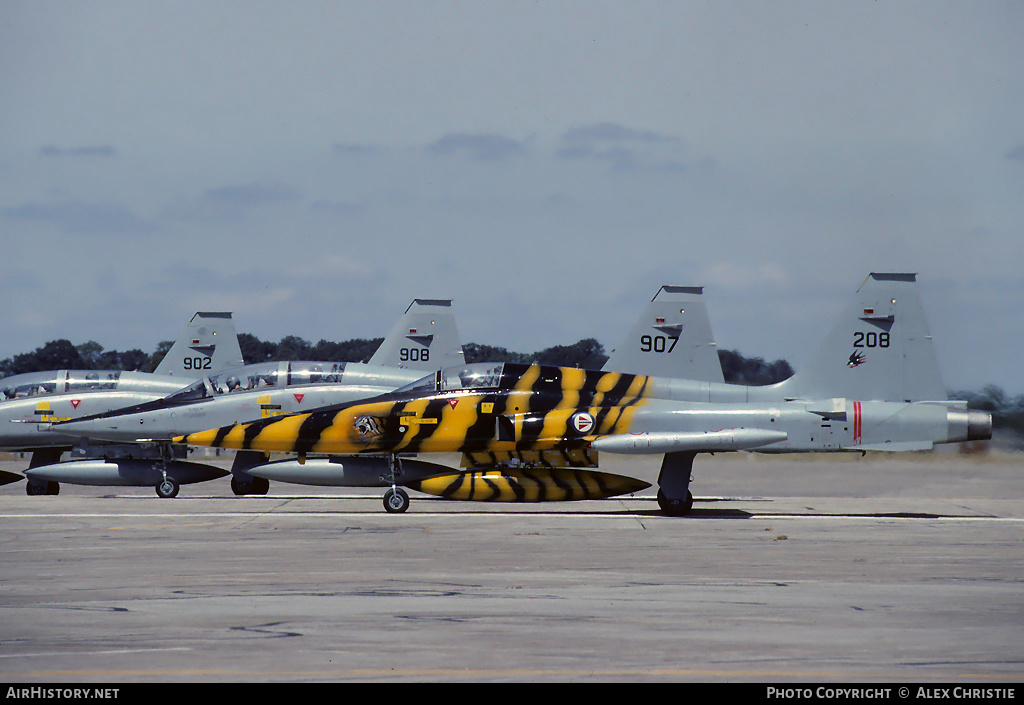 Aircraft Photo of 208 | Northrop F-5A Freedom Fighter | Norway - Air Force | AirHistory.net #140244