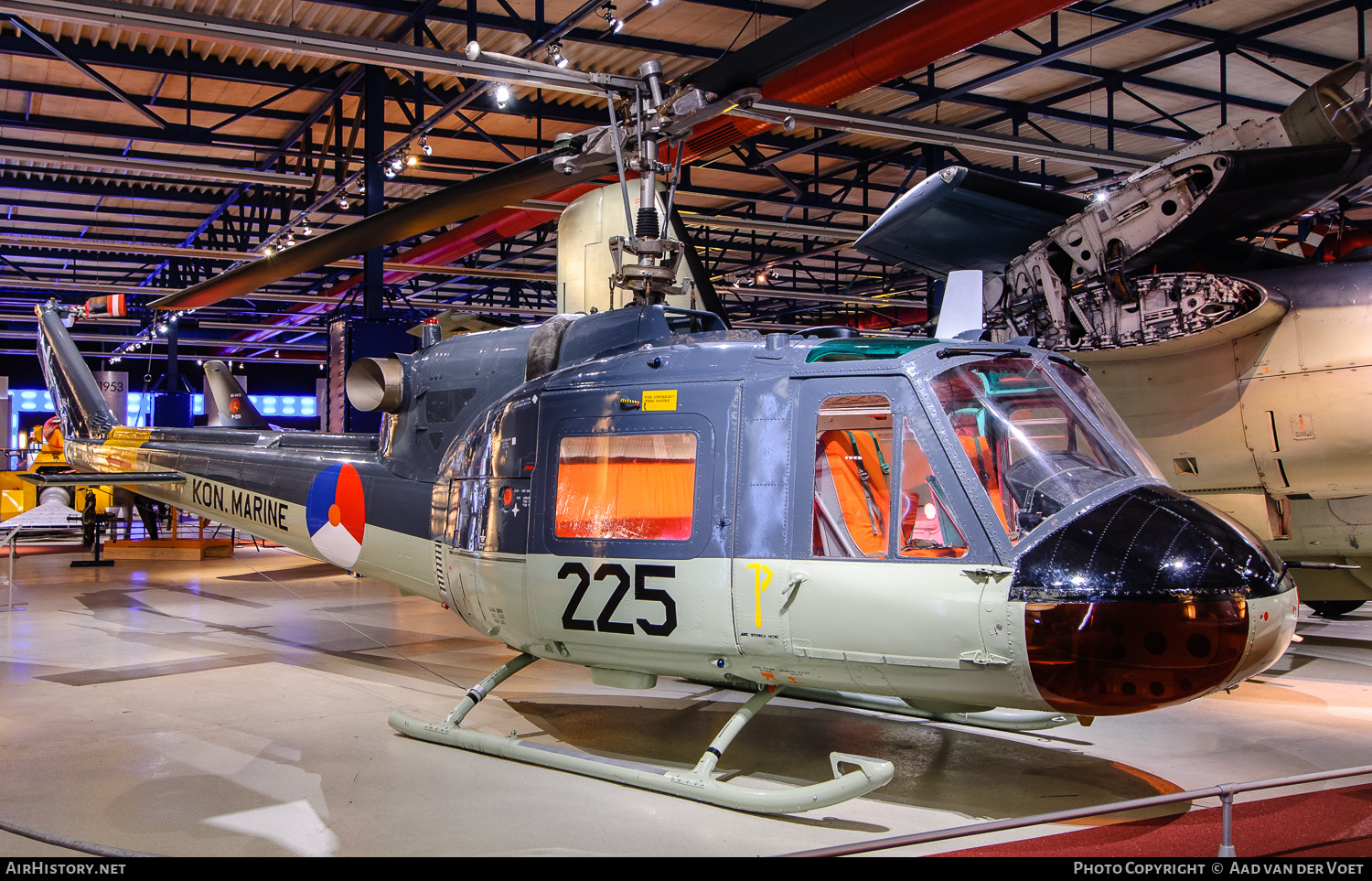 Aircraft Photo of 225 | Agusta (I)UH-1 (AB-204B) | Netherlands - Navy | AirHistory.net #140248