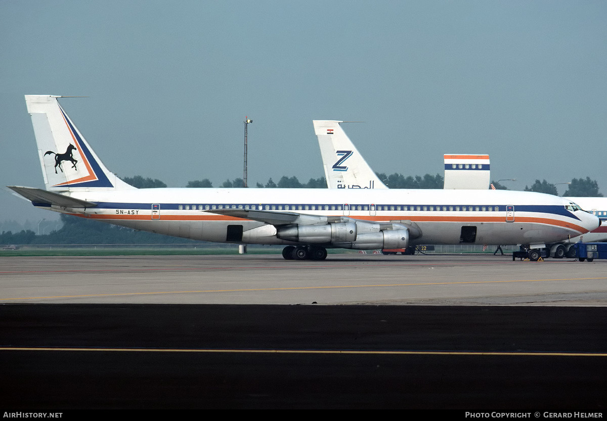 Aircraft Photo of 5N-ASY | Boeing 707-351C | UAS Cargo | AirHistory.net #140264