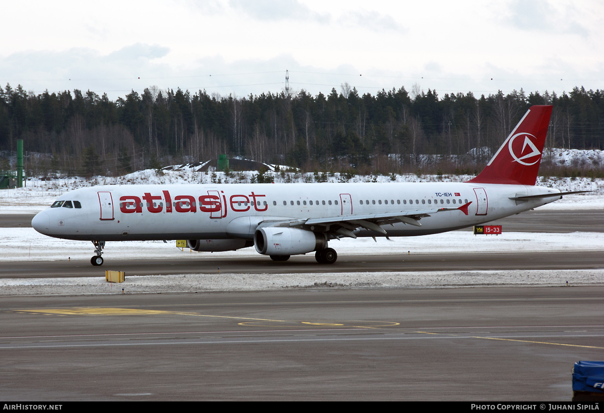 Aircraft Photo of TC-IEH | Airbus A321-231 | Atlasjet Airlines | AirHistory.net #140277