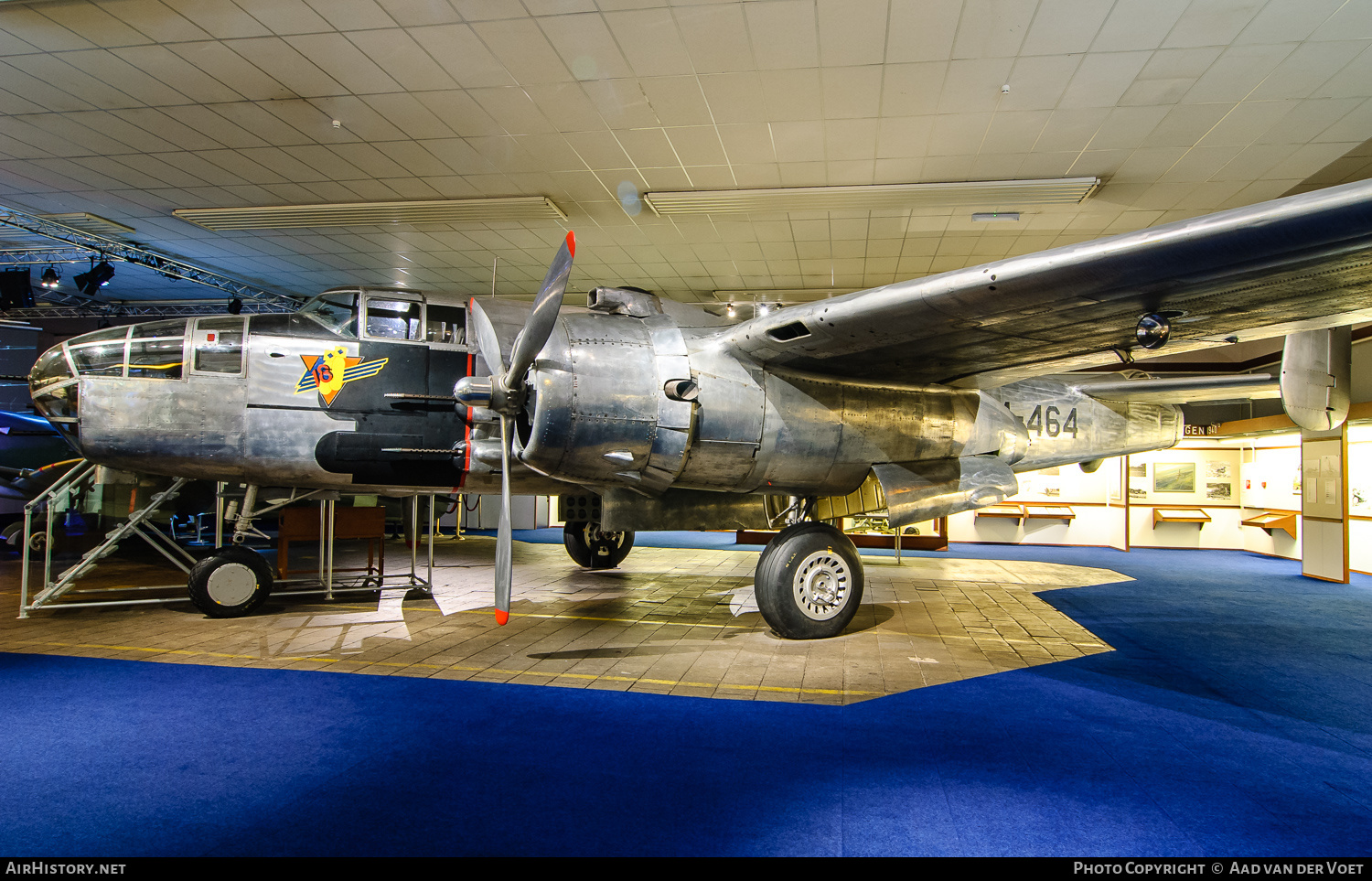 Aircraft Photo of M-464 | North American B-25J Mitchell | Netherlands East Indies - Air Force | AirHistory.net #140278