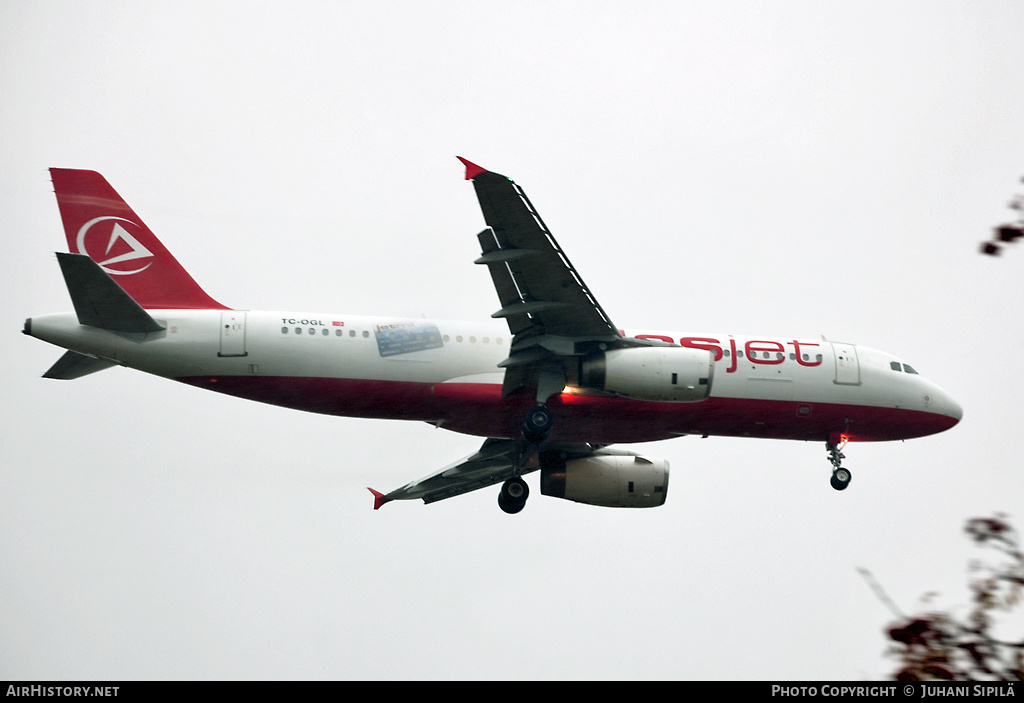 Aircraft Photo of TC-OGL | Airbus A320-232 | Atlasjet Airlines | AirHistory.net #140288