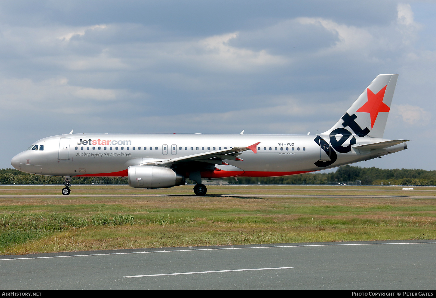 Aircraft Photo of VH-VQX | Airbus A320-232 | Jetstar Airways | AirHistory.net #140308
