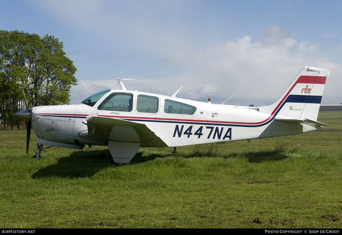 Aircraft Photo of N447NA | Beech F33C Bonanza | Rijksluchtvaartschool - RLS | AirHistory.net #140316