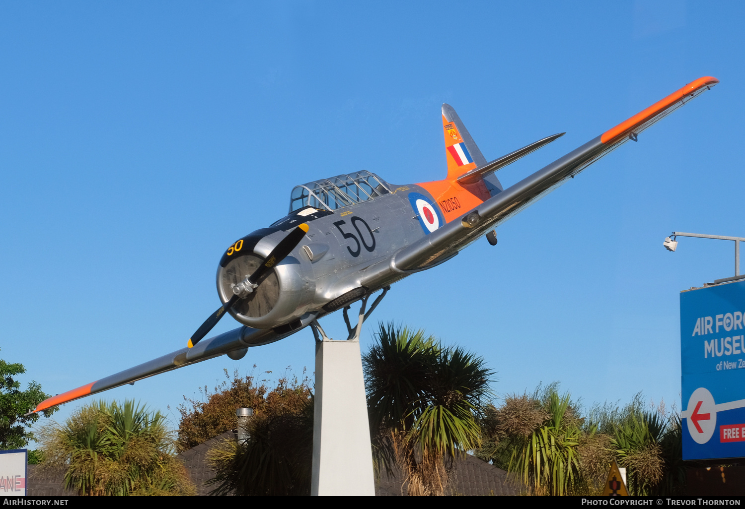 Aircraft Photo of NZ1050 | North American AT-6C Harvard IIA | New Zealand - Air Force | AirHistory.net #140319