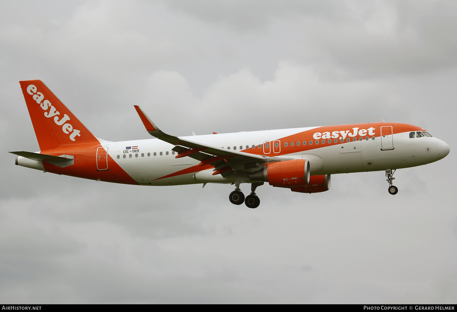 Aircraft Photo of OE-INB | Airbus A320-214 | EasyJet | AirHistory.net #140331