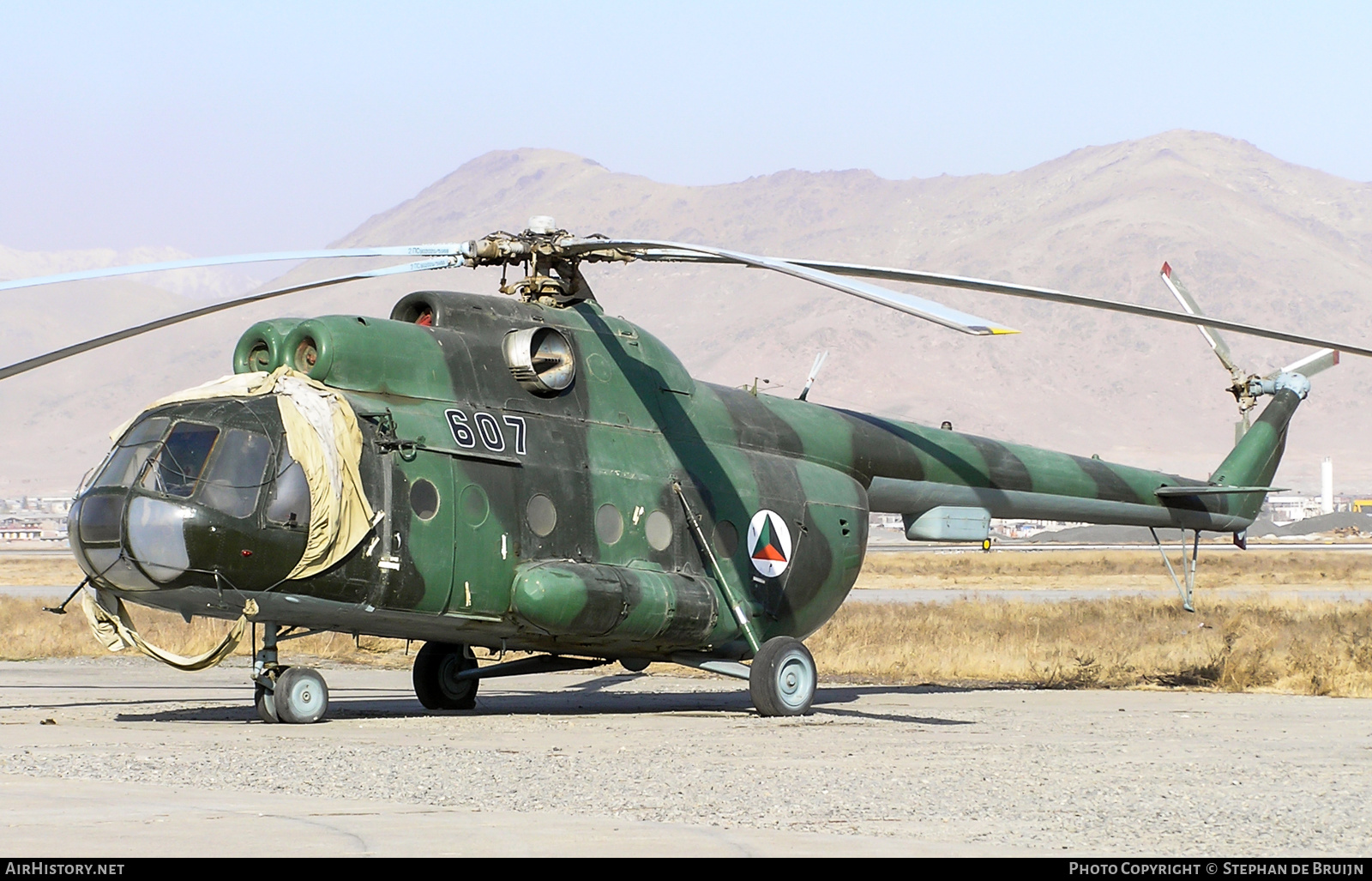 Aircraft Photo of 607 | Mil Mi-8MTV | Afghanistan - Air Force | AirHistory.net #140341