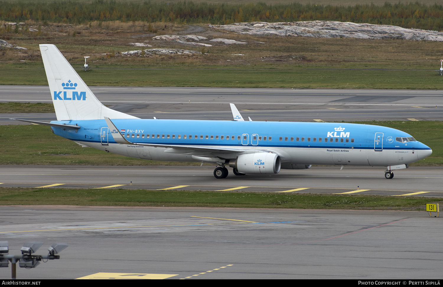 Aircraft Photo of PH-BXV | Boeing 737-8K2 | KLM - Royal Dutch Airlines | AirHistory.net #140362