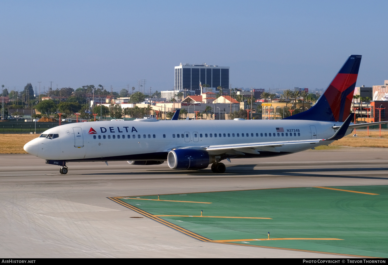 Aircraft Photo of N3734B | Boeing 737-832 | Delta Air Lines | AirHistory.net #140368