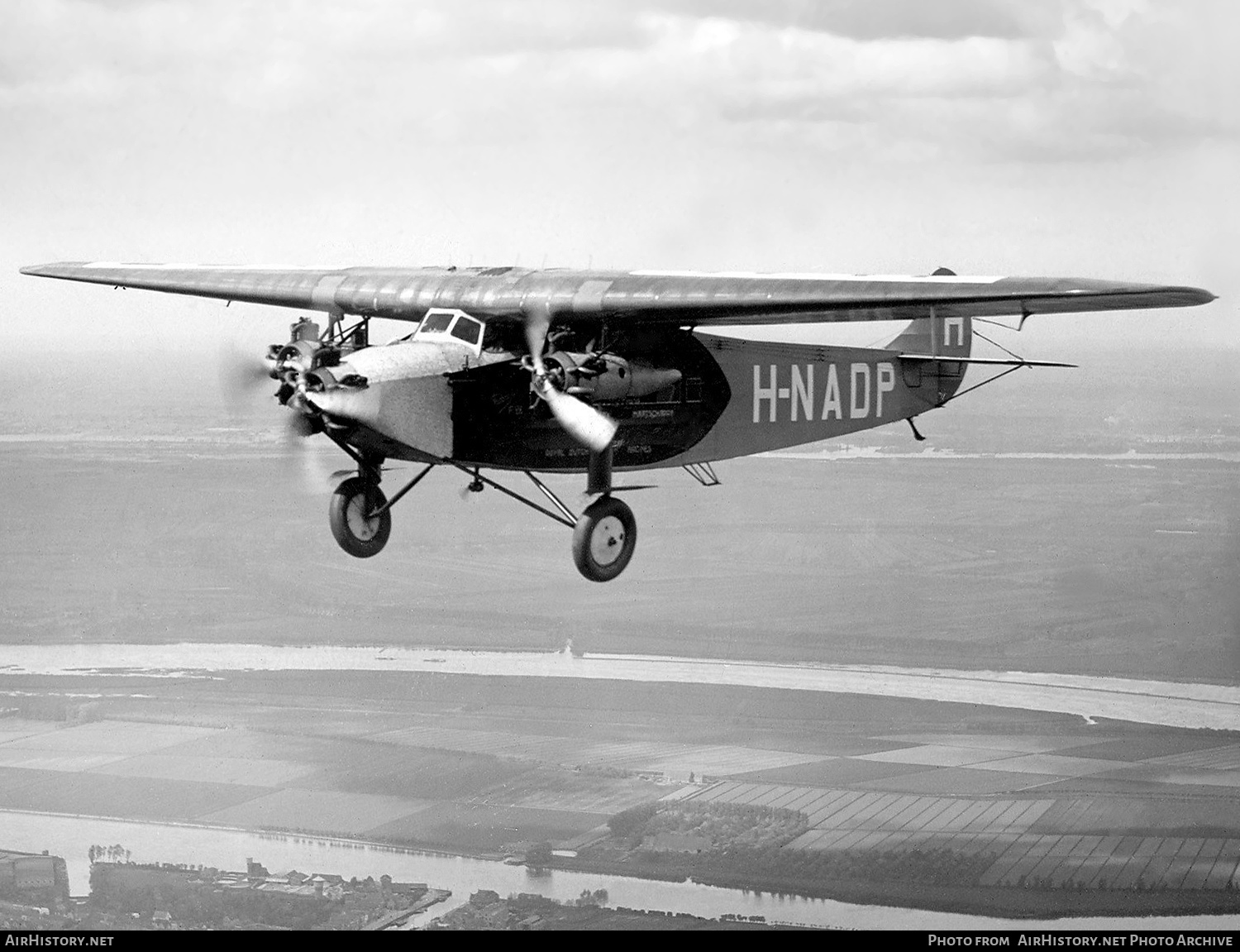 Aircraft Photo of H-NADP | Fokker F.VIIb-3m | KLM - Koninklijke Luchtvaart Maatschappij | AirHistory.net #140372