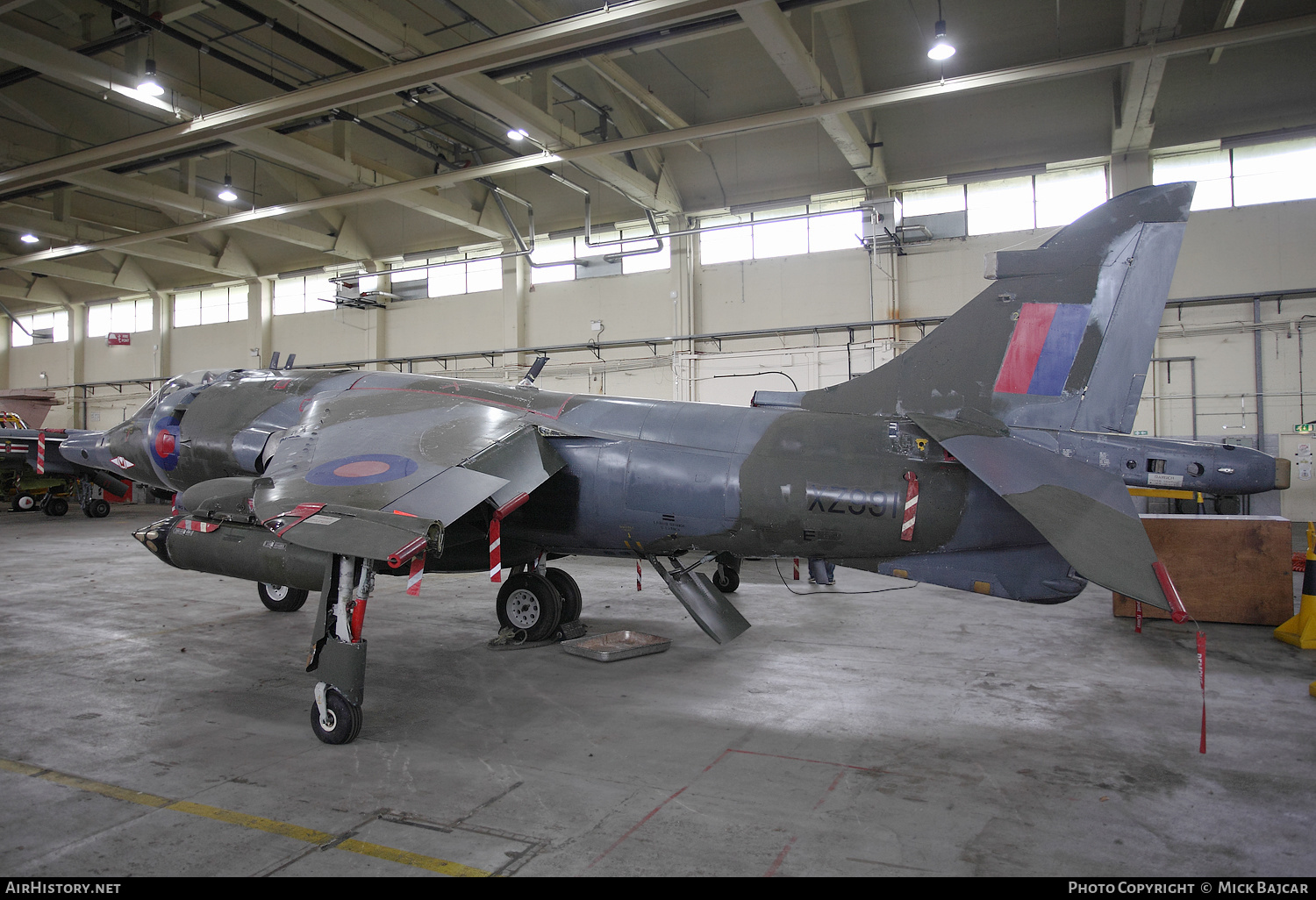 Aircraft Photo of XZ991 | Hawker Siddeley Harrier GR3 | UK - Air Force | AirHistory.net #140376