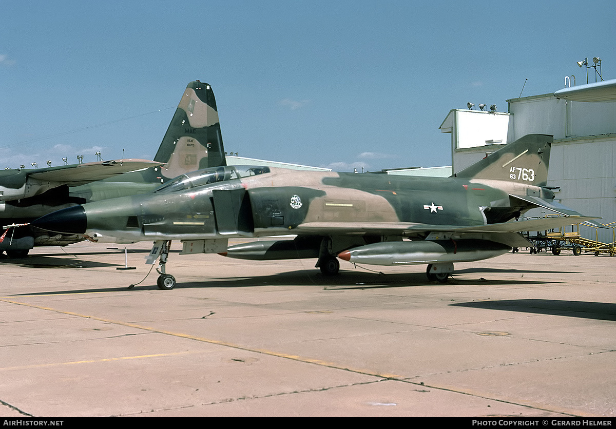 Aircraft Photo of 63-7763 / AF63-763 | McDonnell GRF-4C Phantom II | USA - Air Force | AirHistory.net #140378