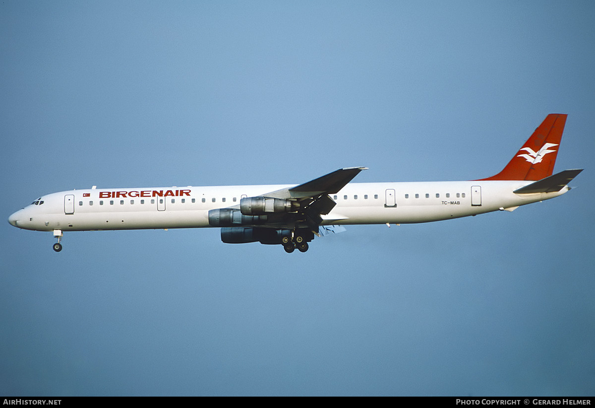 Aircraft Photo of TC-MAB | McDonnell Douglas DC-8-61 | Birgenair | AirHistory.net #140387