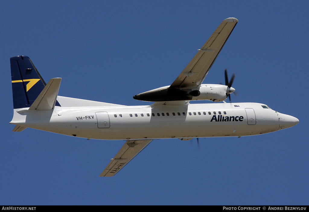 Aircraft Photo of VH-FKV | Fokker 50 | Alliance Airlines | AirHistory.net #140433