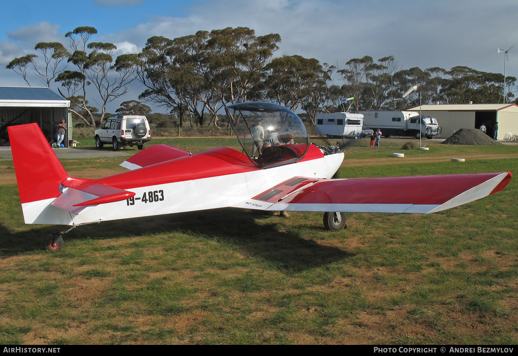 Aircraft Photo of 19-4863 | Zenair CH-601 Zodiac | AirHistory.net #140437