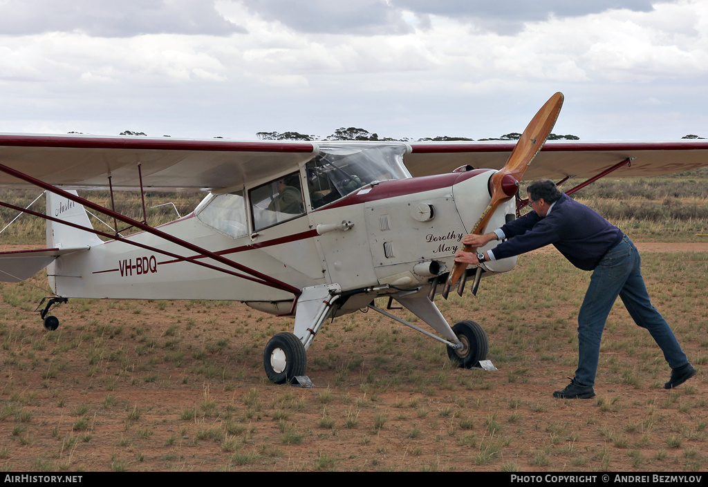 Aircraft Photo of VH-BDQ | Auster J-1 Autocrat | AirHistory.net #140469