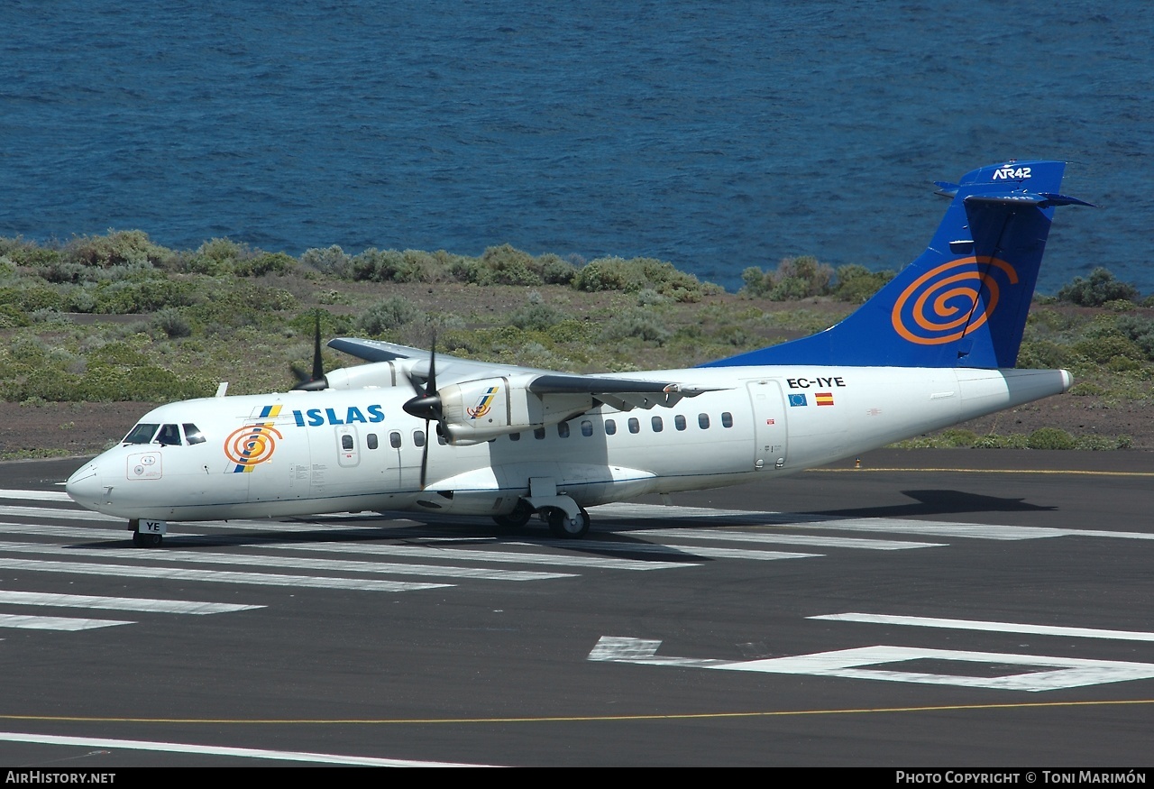 Aircraft Photo of EC-IYE | ATR ATR-42-320 | Islas Airways | AirHistory.net #140482