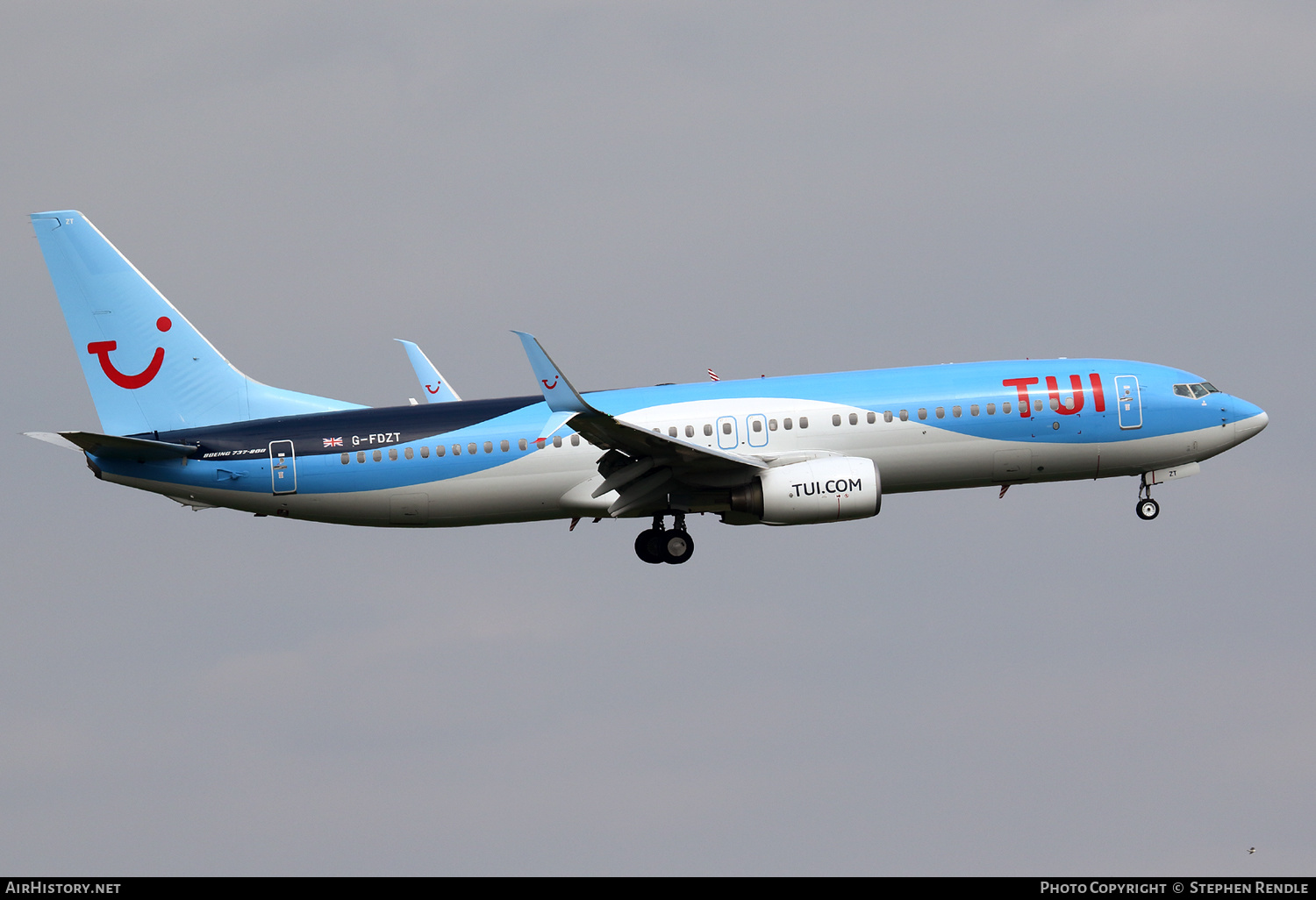 Aircraft Photo of G-FDZT | Boeing 737-8K5 | TUI | AirHistory.net #140498