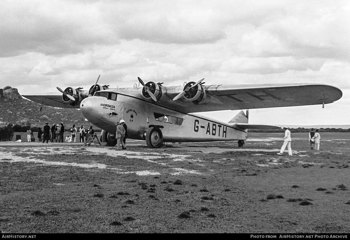 Aircraft Photo of G-ABTH | Armstrong Whitworth AW.15 Atalanta | Imperial Airways | AirHistory.net #140499