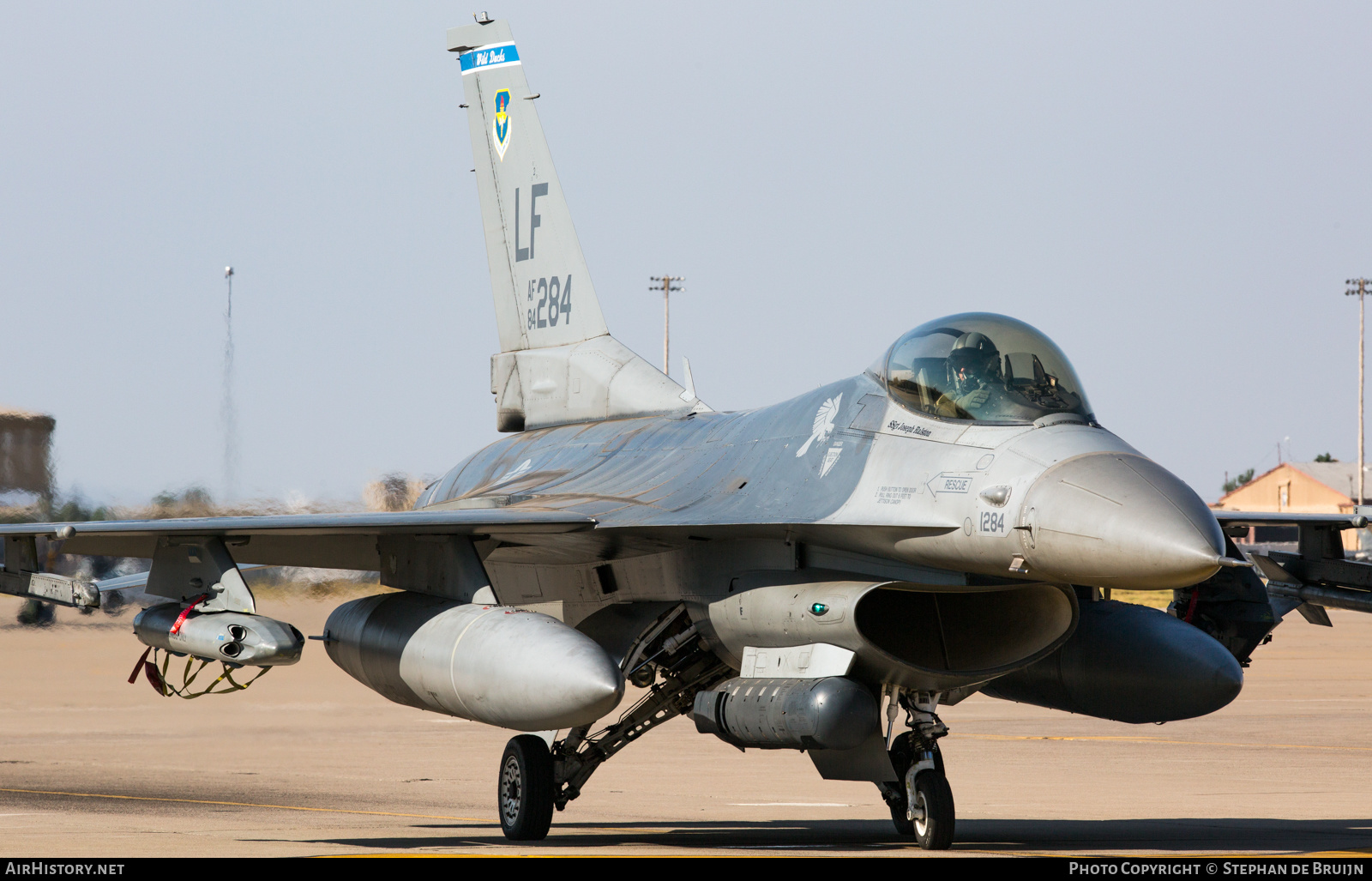 Aircraft Photo of 84-1284 / AF84-284 | Lockheed Martin F-16C Fighting Falcon | USA - Air Force | AirHistory.net #140518