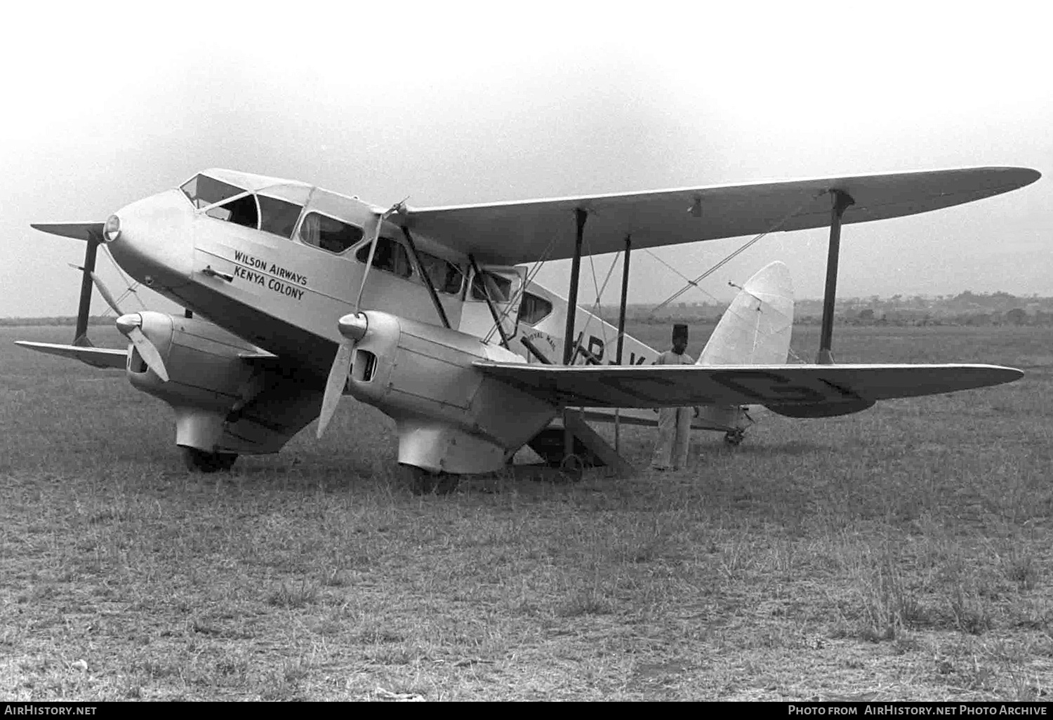 Aircraft Photo of VP-KCG | De Havilland D.H. 89A Dragon Rapide | Wilson Airways | AirHistory.net #140534